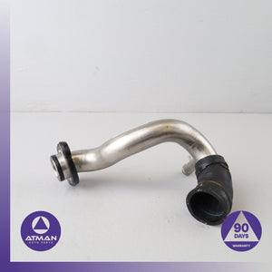 BMW E70 X5 Engine Radiator Coolant Feed Hose Pipe OEM