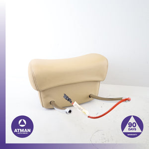 BMW E70 X5M X5 Front Left or Right Seat Headrest Head Rest Beige OEM