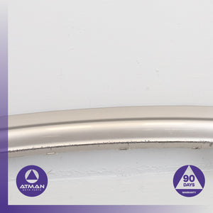 09-15 BMW F02 750i 740i Rear Bumper Center Cover Diffuser Silver 7209920 OEM — photo 3