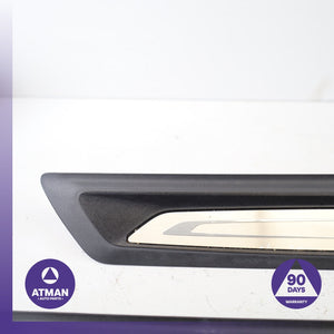 BMW F30 330i 328i Front Door Entrance Sill Scuff Trim Panel Set OEM