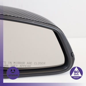 12-18 BMW F30 330i 328i 335i Right Exterior Door Rear View Mirror M3 Look OEM