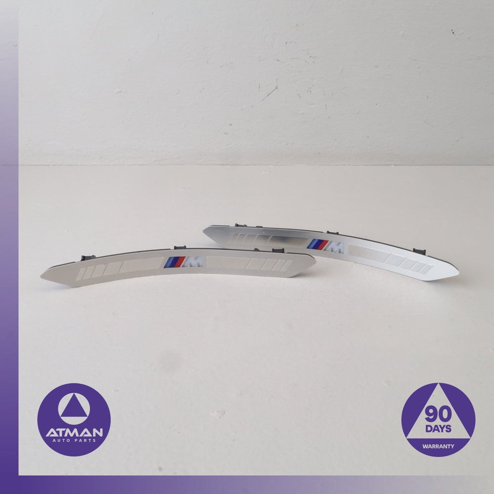 BMW G05 X5 X5M Rear Left & Right Door Illuminated Sill Scuff Plate OEM 55k