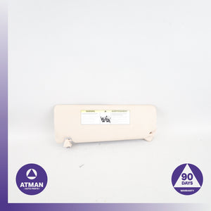 BMW F30 320i Right Passenger Side Sunvisor Sun Visor Beige OEM
