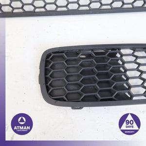 BMW F07 535i GT Front Lower Bumper Grille Black Set OEM