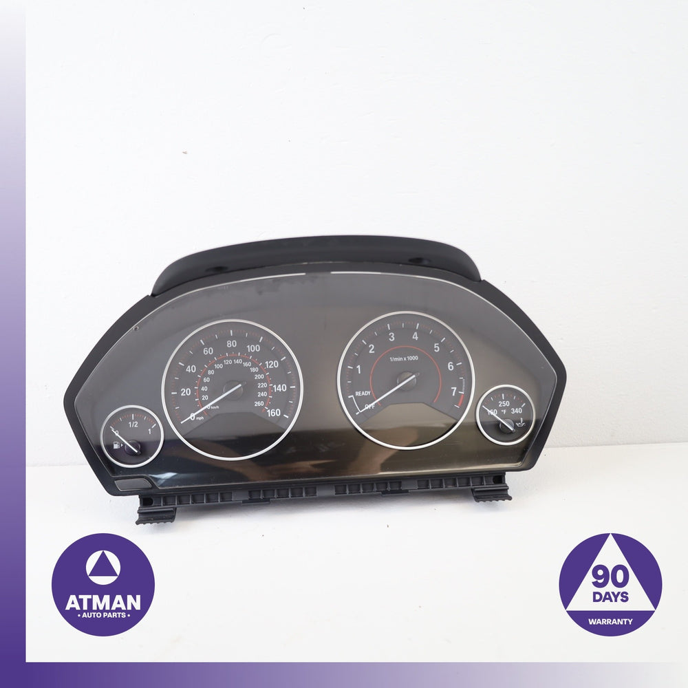 12-18 BMW F34 328i GT 330e Sport Line Instrument Gauge Cluster Speedometer OEM