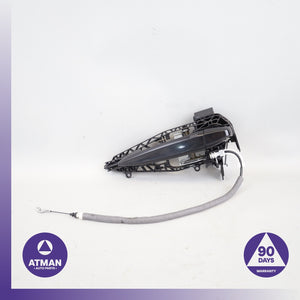 BMW F15 X5 X6 Front Left Driver Exterior Door Handle w/ Keyless Go Black OEM 82k