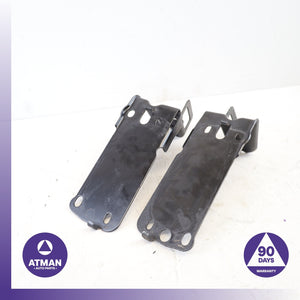 BMW E88 128i 135i Left &amp; Right  Engine Radiator Lower Bracket Set OEM