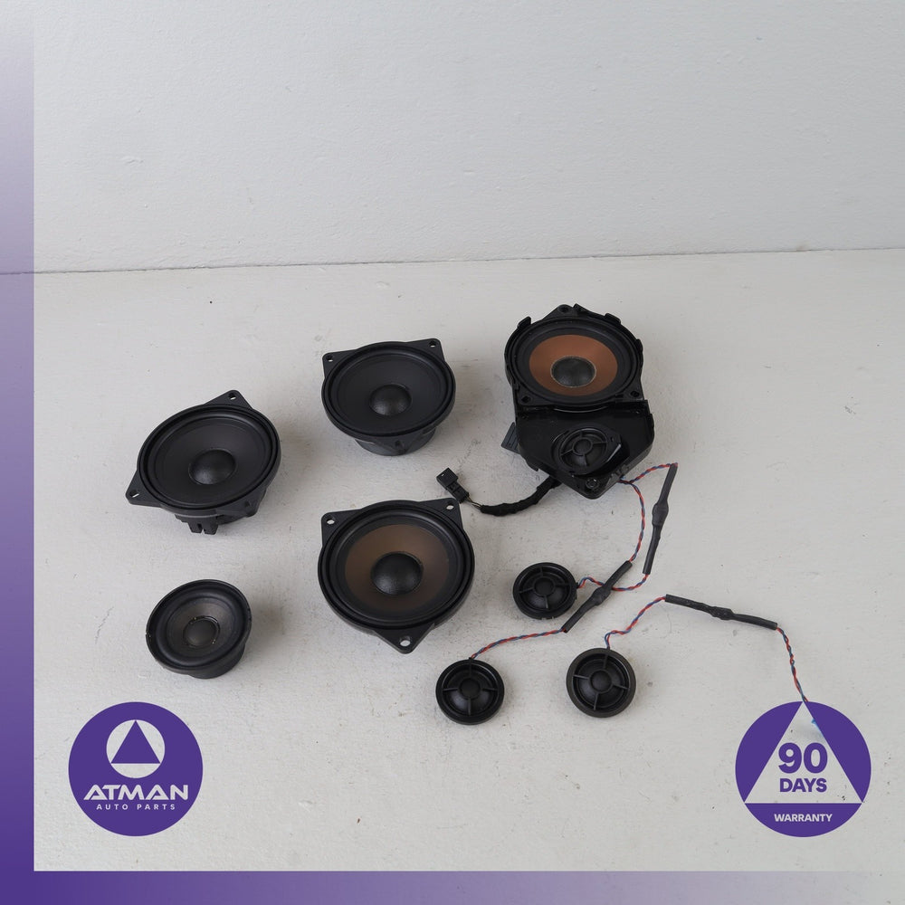 BMW E70 X5 X5M Hi-Fi Interior Speaker Tweeter Set 65139151864 OEM