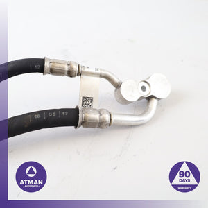 16-18 BMW F30 330e Hybrid A/C AC Air Conditioning Hose Line Set 9368338 OEM 84k