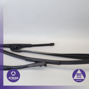 BMW F10 550i Left &amp; Right Windshield Washer Wiper Arm Blade Set OEM — photo 3