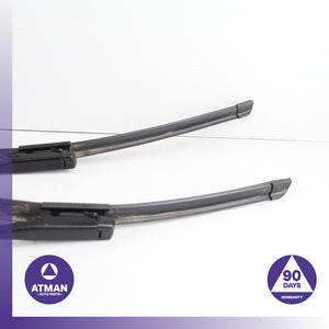 BMW F22 228i Front Windshield Wiper Washer Arm Set OEM