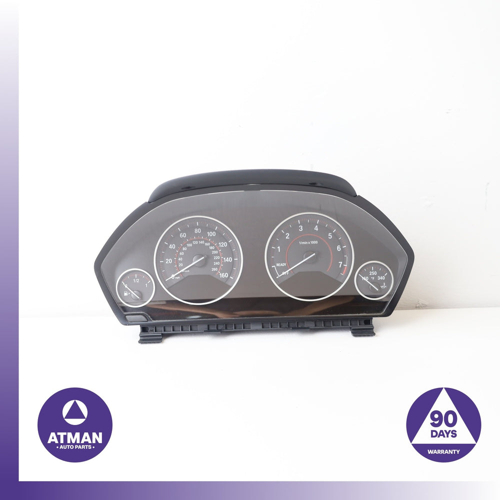 12-18 BMW F30 330e 328i Sport Line Instrument Gauge Cluster Speedometer OEM 84k