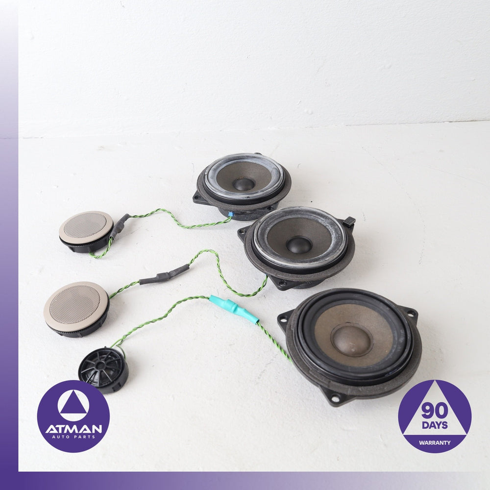 08-09 BMW E88 128i 135i Hi-Fi Interior Speaker Tweeter Loudspeaker Set OEM