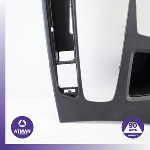 14-18 BMW F15 X5 Center Console Shifter Cover Panel Trim Bezel OEM