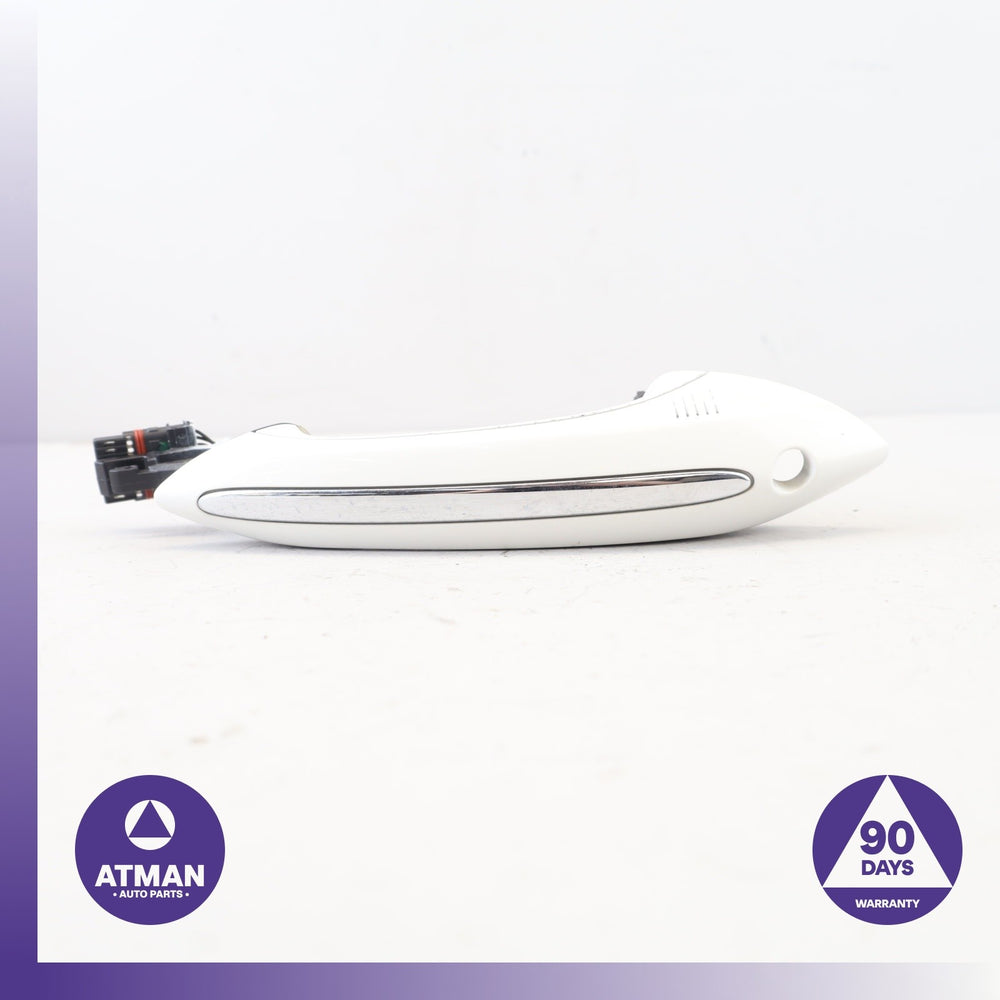 BMW F10 535i 650i Front Left Exterior Door Handle White OEM