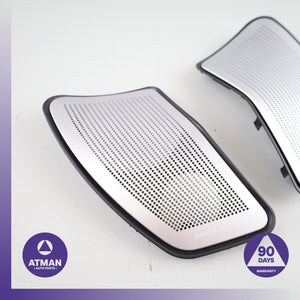 BMW F06 650i 640i Gran Coupe Rear Deck Speaker Cover Trim Grille Set OEM