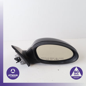 BMW E90 335i 325i Right Side Exterior Door Mirror Black OEM