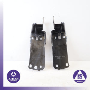 BMW E88 128i 135i Left &amp; Right  Engine Radiator Lower Bracket Set OEM