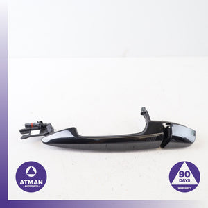 BMW F15 X5 Rear Left Driver Exterior Door Handle w/ Keyless Go Black OEM