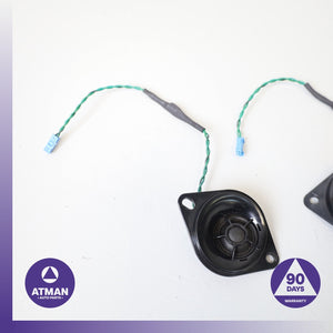 BMW G30 530e 530i 540i Rear Deck Shelf Tweeter Speaker Set 65139363549 OEM
