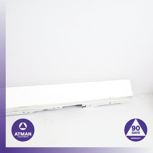 12-18 BMW F30 330i 335i Right Passenger Side Rocker Panel Side Skirt White OEM