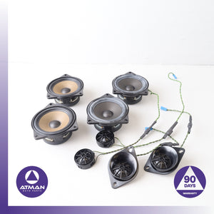 02-15 BMW E60 535i 750Li Hi-Fi Interior Speaker Tweeter Loudspeaker Set OEM