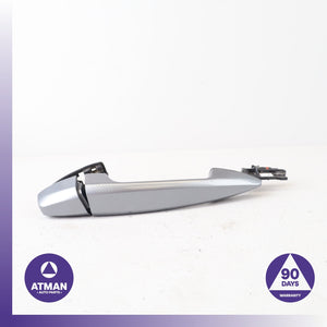 BMW F15 X5 Front or Rear Right Exterior Door Handle w/ Keyless Go Gray OEM