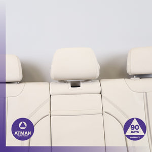17-23 BMW G30 M550i 530i 540i Rear Left & Right Upper Seat Cushion White OEM