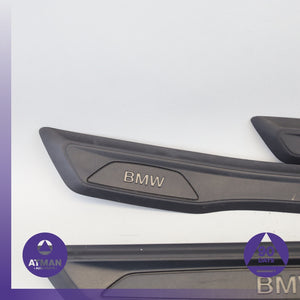 BMW F30 320i Front &amp; Rear Inner Door Step Sill Panel Set OEM