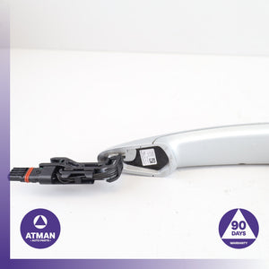 BMW F30 330i Front Left Exterior Door Handle Silver OEM