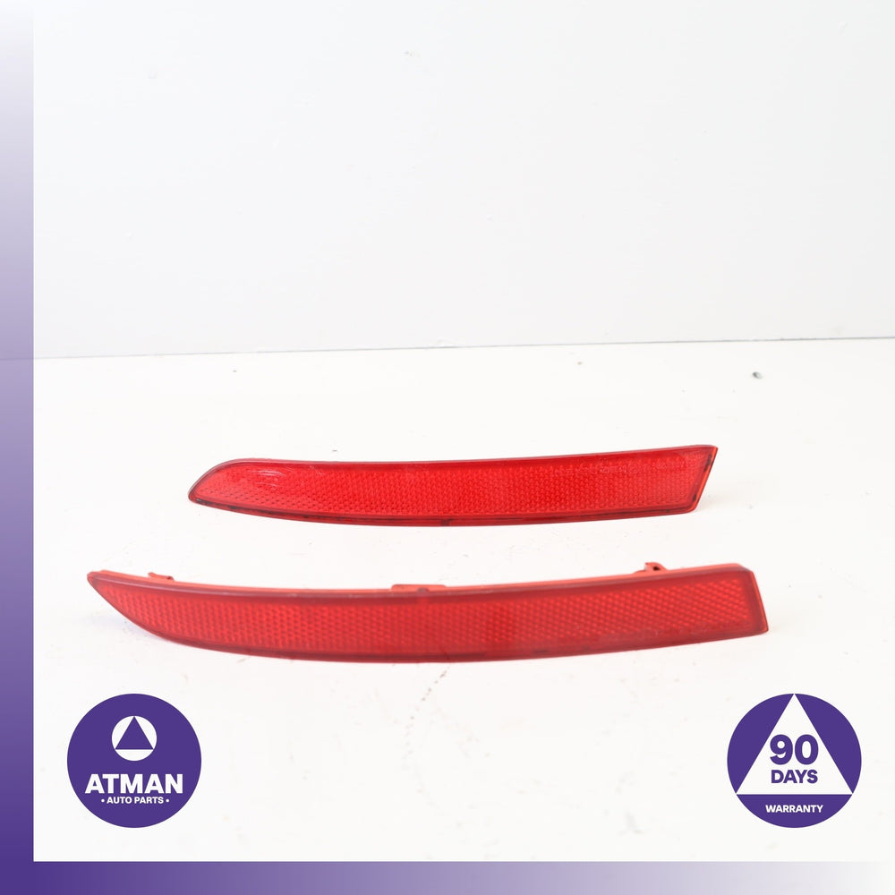 BMW F10 535i 528i Rear Bumper Side Marker Reflector Light Set 7318556 OEM