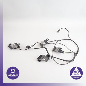 15-19 BMW F86 X6M X6 Rear Bumper Wire Harness w/ Parking Aid Sensor Set  OEM