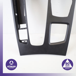 14-18 BMW F15 X5 Center Console Shifter Cover Panel Trim Bezel OEM