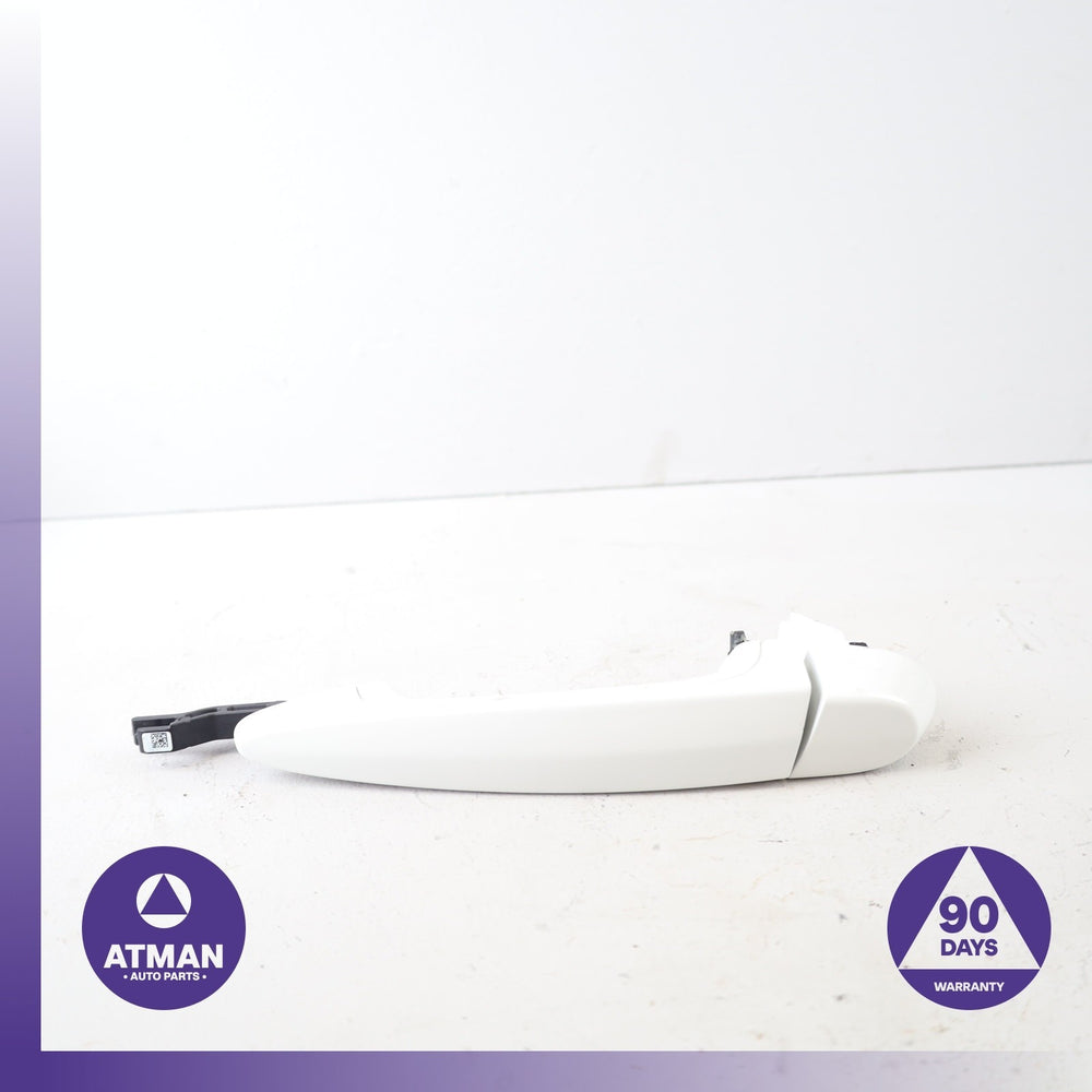 BMW F30 330i Rear Left Exterior Door Handle White OEM