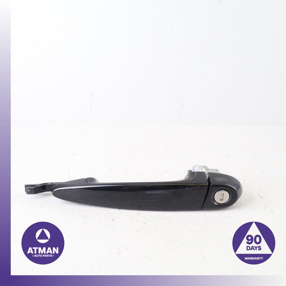 BMW E90 328i Front Left Exterior Door Handle Black OEM