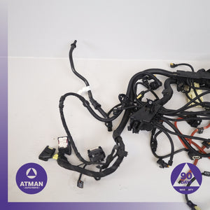 17-20 BMW G30 530e 740e B46 Engine Motor Wiring Harness 12518682012 OEM