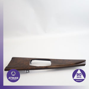 BMW F36 435i Gran Coupe Center Console Trim Cover Panel Wood OEM