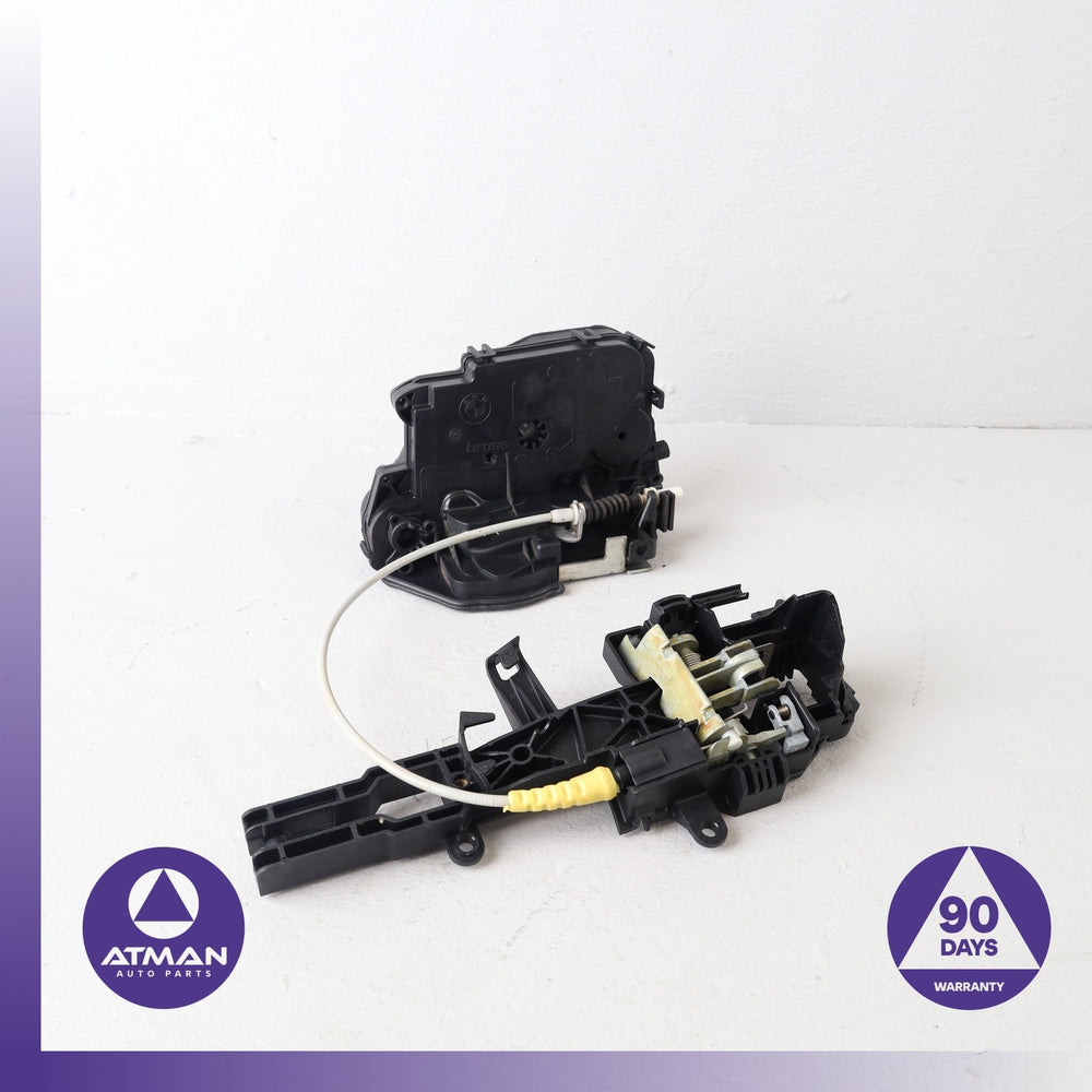 08-13 BMW E88 128i 135i Front Right Side Door Lock Actuator w/ Bracket OEM