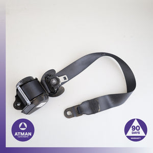 BMW F15 X5 Rear Right Seatbelt Seat Belt Black 7318376 OEM 73k
