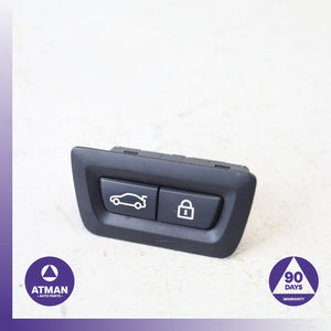 BMW F10 550i Trunk Boot Release Lock Control Switch 61319162645 OEM