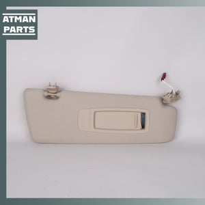 BMW F15 X5 Right Passenger Side Sunvisor Sun Visor Beige 51167353960 OEM
