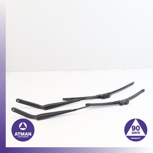 BMW E70 X5 X5M Front Windshield Wiper Washer Arm Set 61619449955 OEM