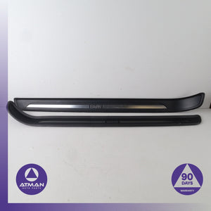 BMW E92 328i 335i Left & Right Sill Scuff Plate Cover Panel Set OEM