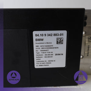 12-20 BMW F30 328i 435i 440i Telematic Communication Control Module OEM