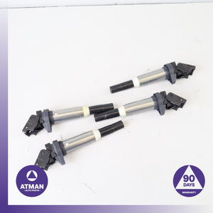 BMW F34 328i GT Engine Motor Ignition Coil Set of 4 12138616153 OEM