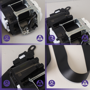 19-25 BMW G05 X5 X6 X7 Front Right Seatbelt Seat Belt Black 72117499422 OEM — photo 2