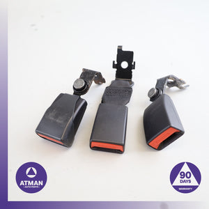 BMW F86 X6M X5 Rear Seatbelt Seat Belt Buckle Set Black OEM