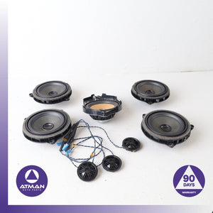 11-18 BMW F25 X3 X4 Top Hi-Fi Interior Sound Tweeter Speaker Set OEM — photo 5