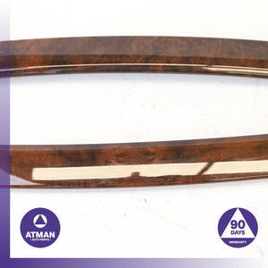 BMW E93 328i 335i Rear Left &amp; Right Panel Trim Wood Set OEM