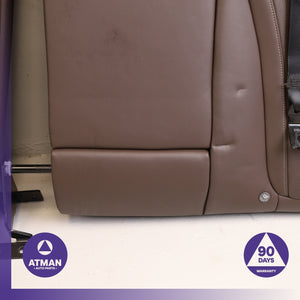 14-18 BMW F15 X5 Rear Left &amp; Right Upper Seat Cushion Set Nappa Leather OEM